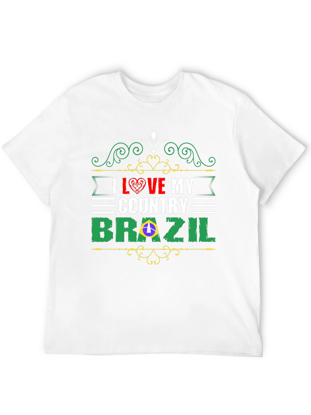 I Love My Country Brazil T-Shirt