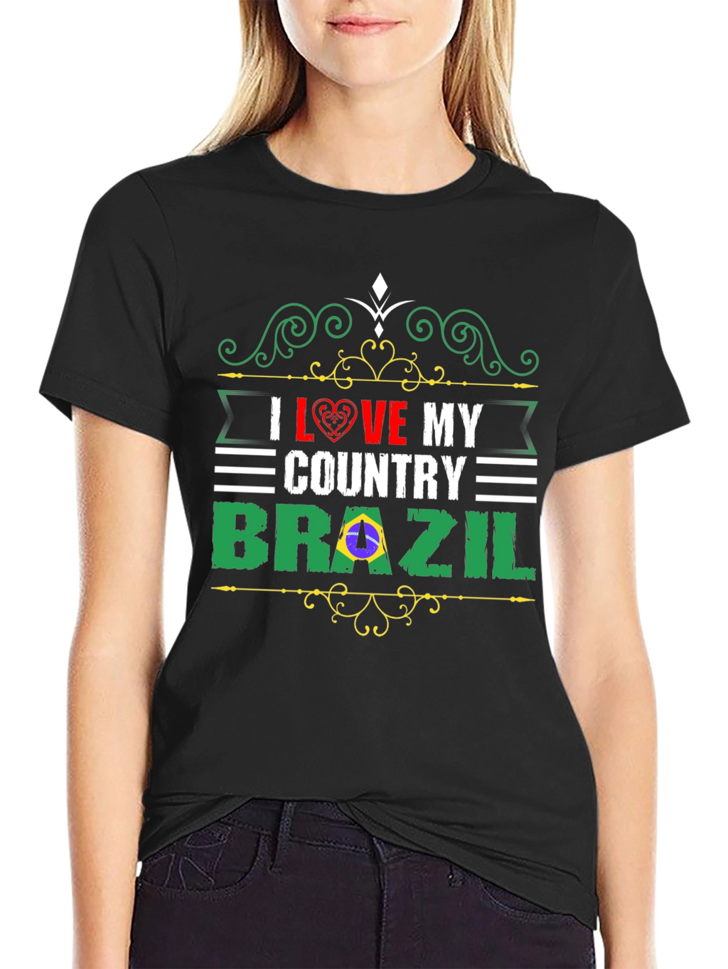I Love My Country Brazil T-Shirt