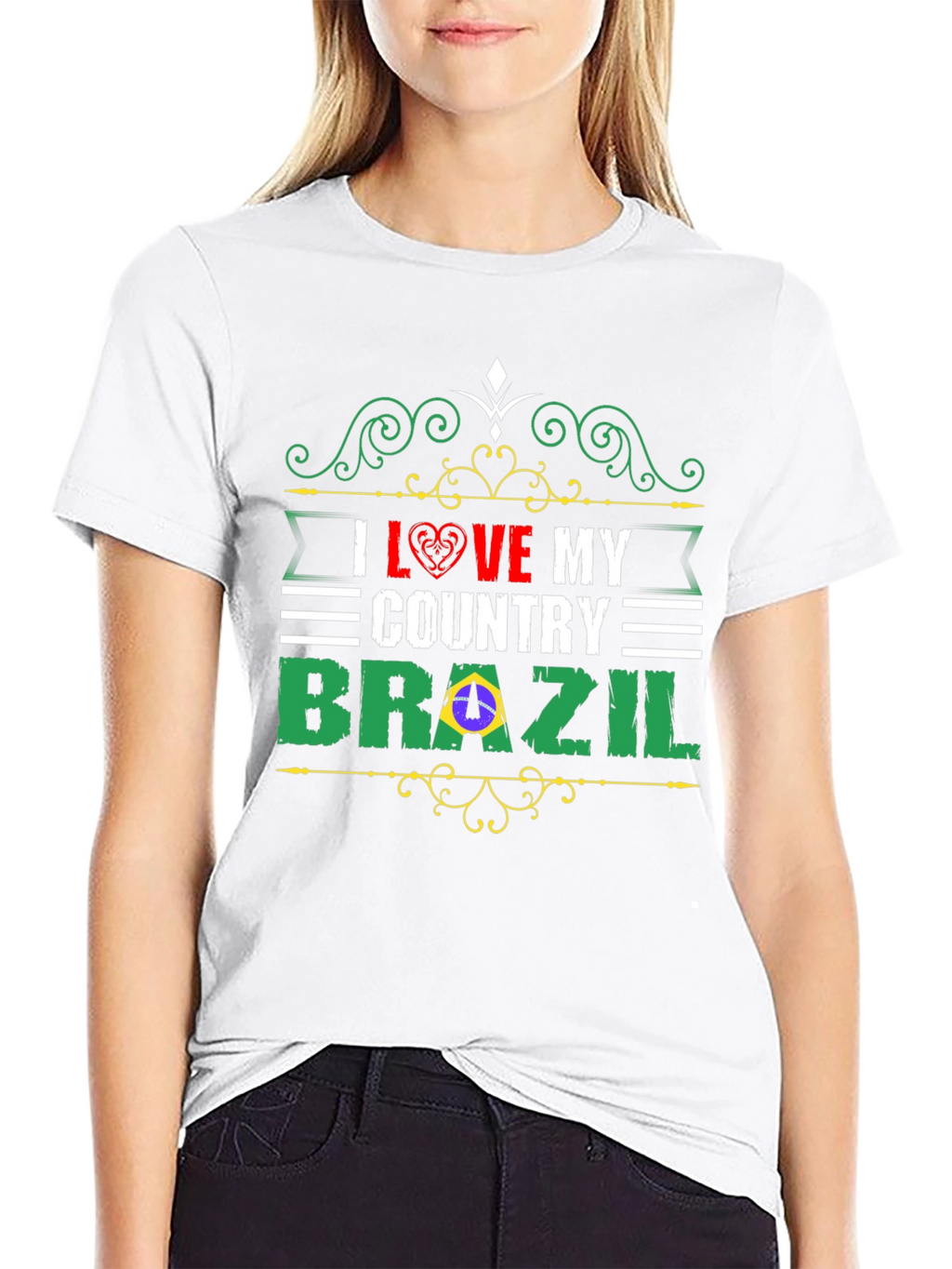 I Love My Country Brazil T-Shirt