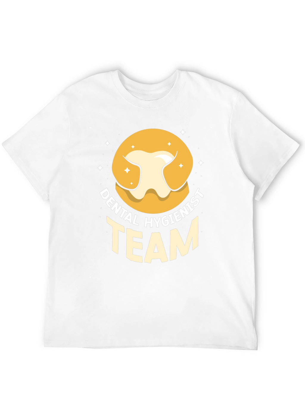 Dental Hygienist Team T-Shirt - Black Cotton Tee