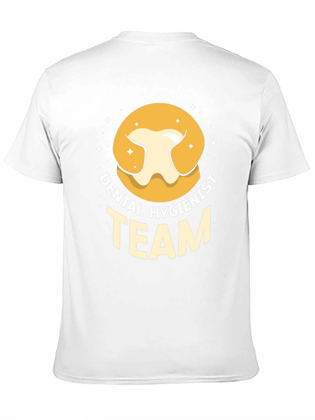 Dental Hygienist Team T-Shirt - Black Cotton Tee
