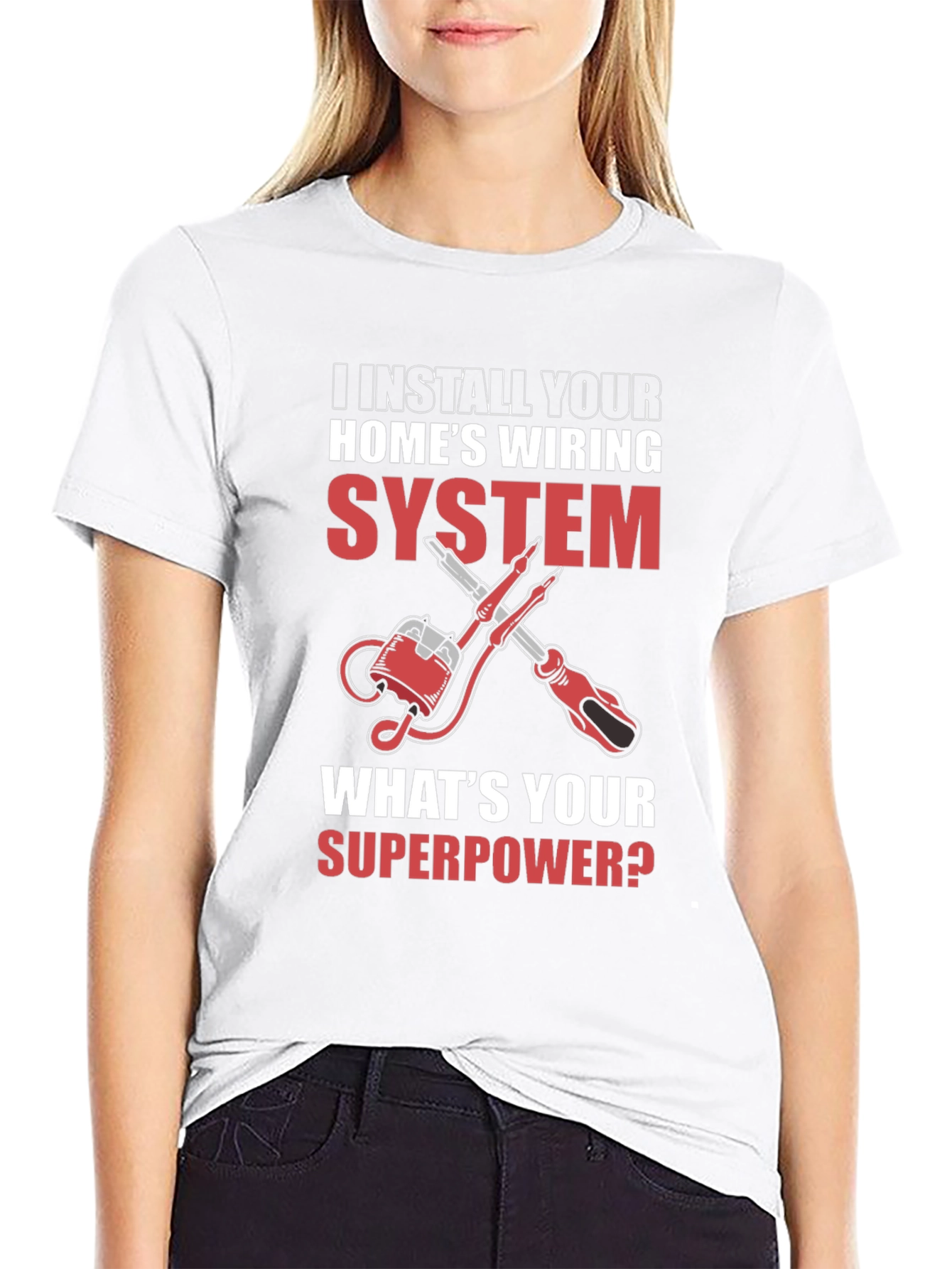 Electrician Superpower T-Shirt
