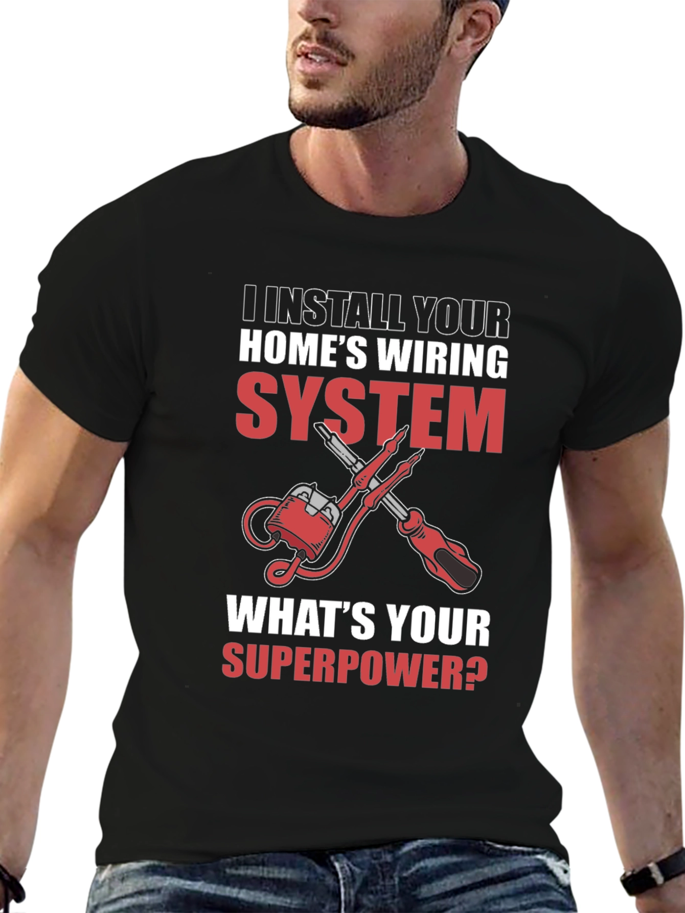 Electrician Superpower T-Shirt