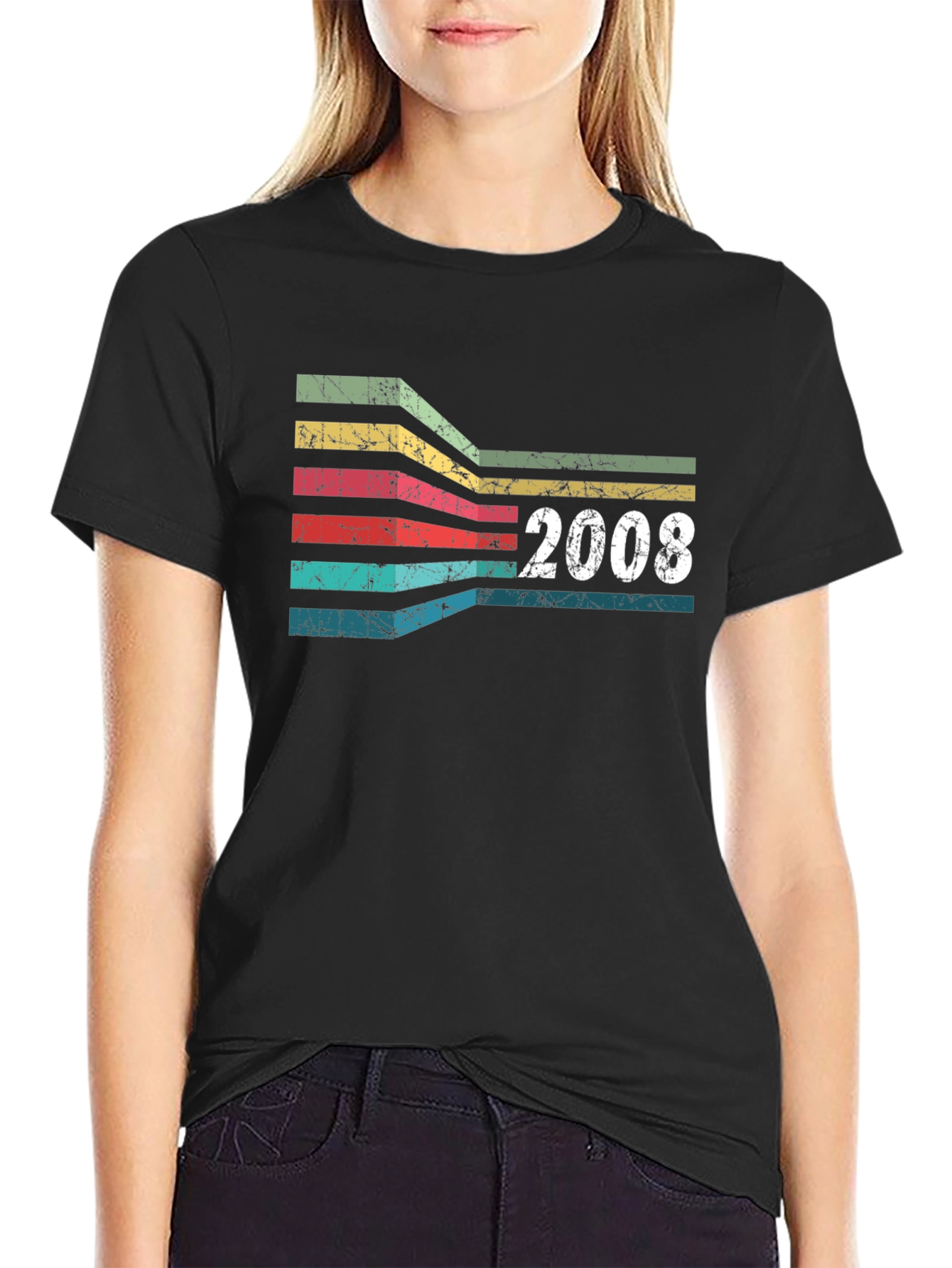 Vintage 2008 Graphic T-Shirt - Retro Style