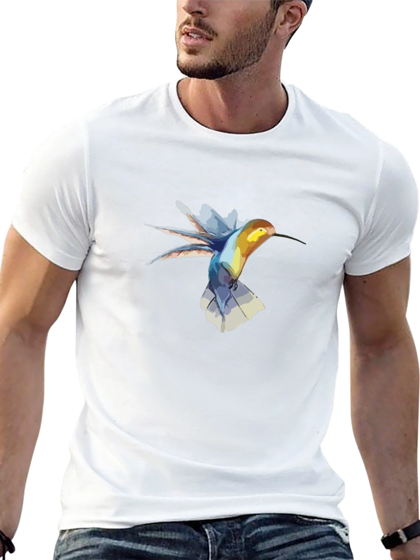 Hummingbird Graphic T-Shirt - Stylish & Unique!