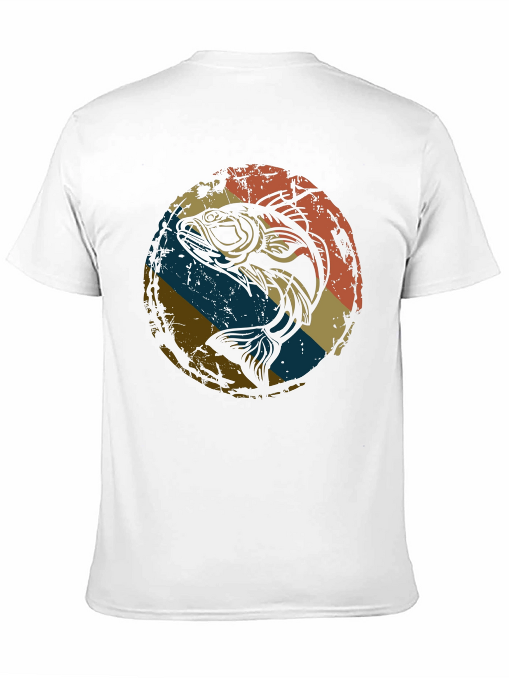 Retro Bass Fishing Graphic Tee