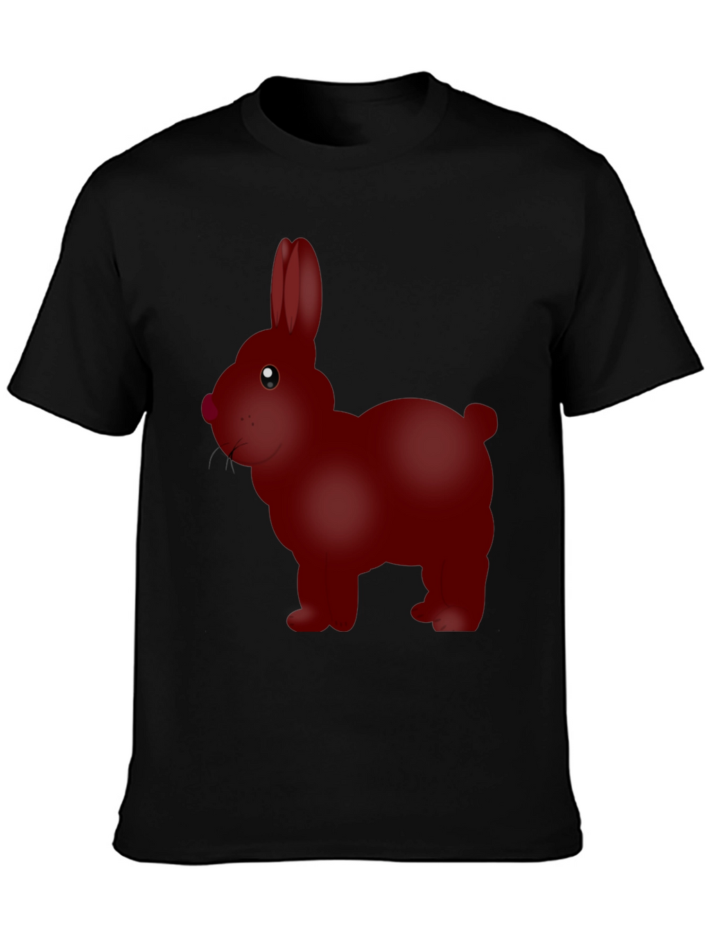Red Rabbit Graphic Tee - Unique Bunny Design