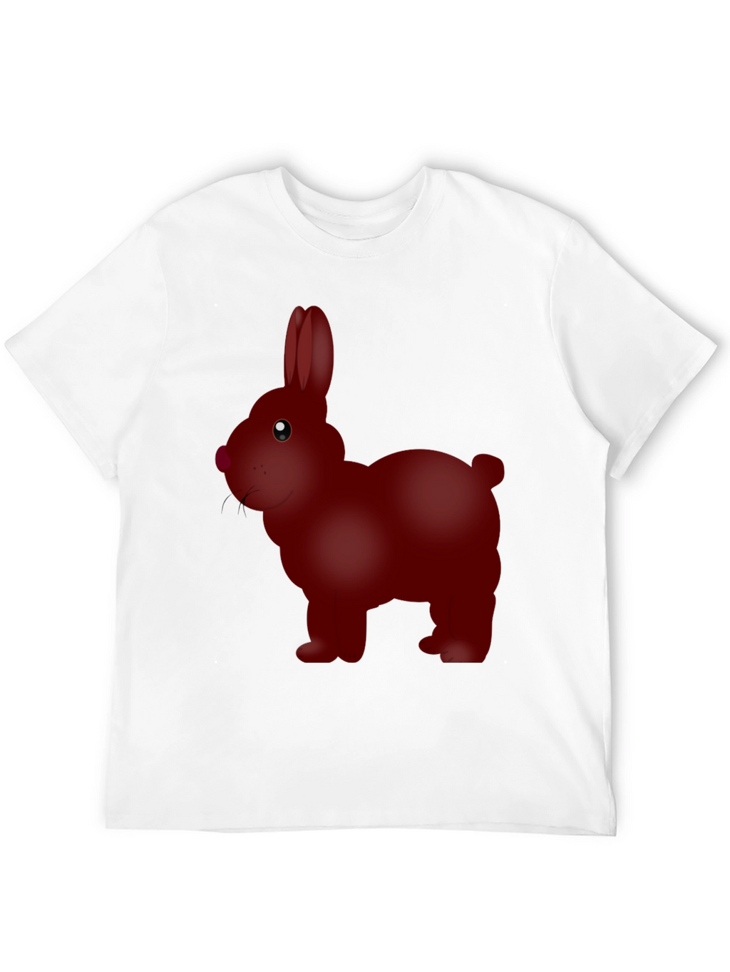 Red Rabbit Graphic Tee - Unique Bunny Design