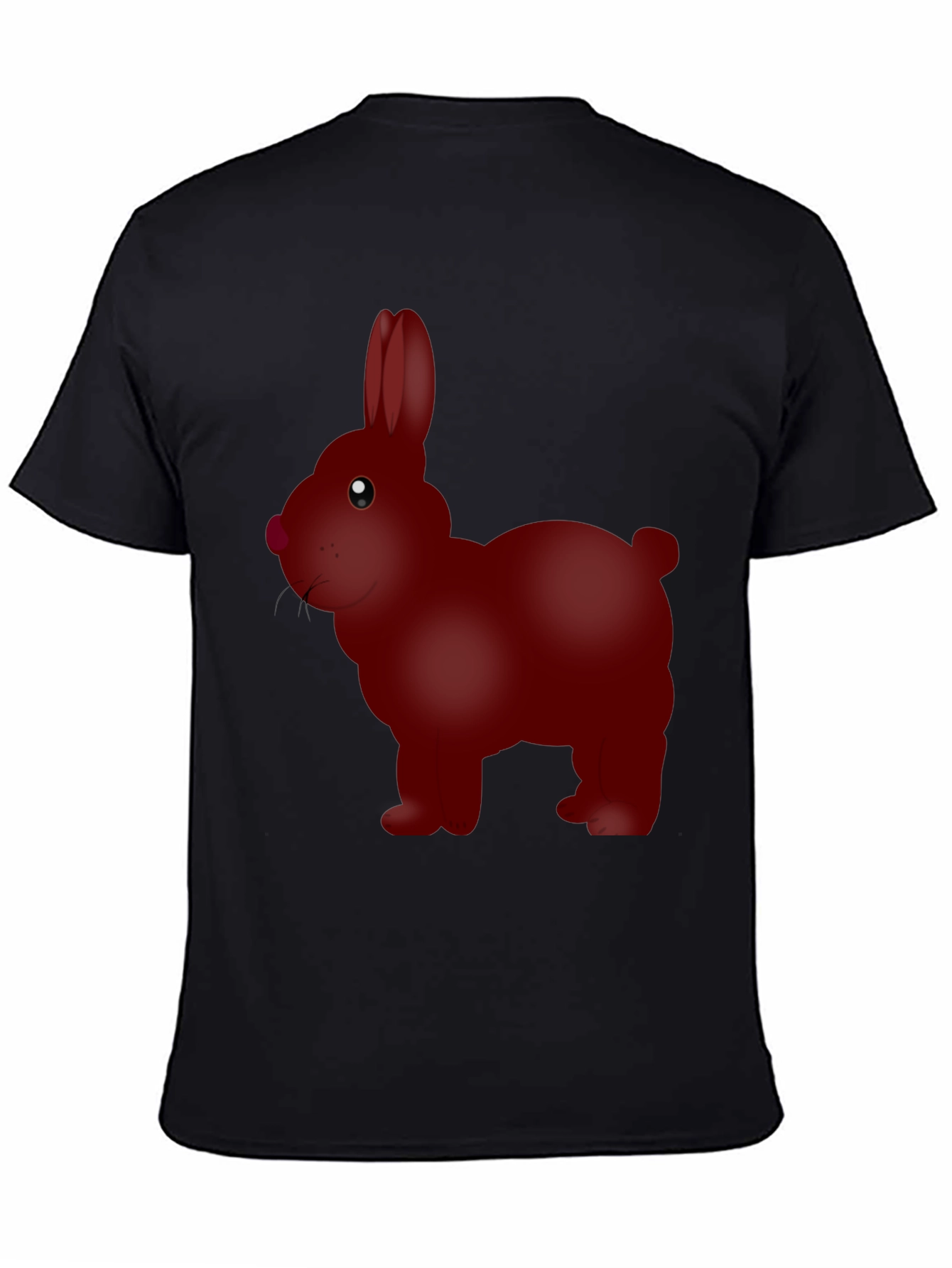 Red Rabbit Graphic Tee - Unique Bunny Design