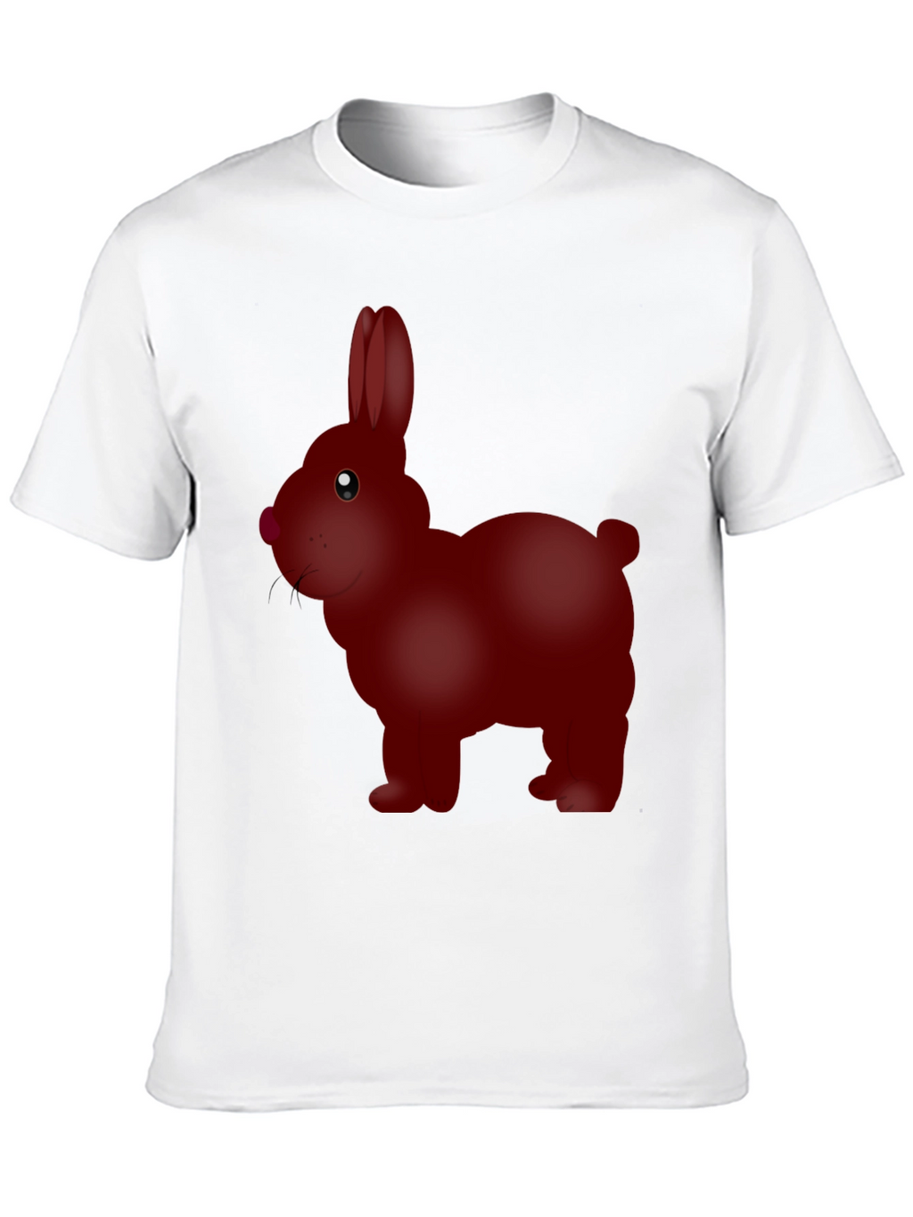 Red Rabbit Graphic Tee - Unique Bunny Design
