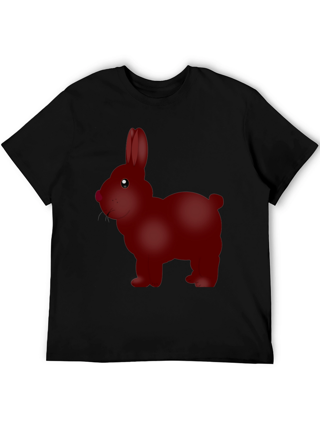 Red Rabbit Graphic Tee - Unique Bunny Design