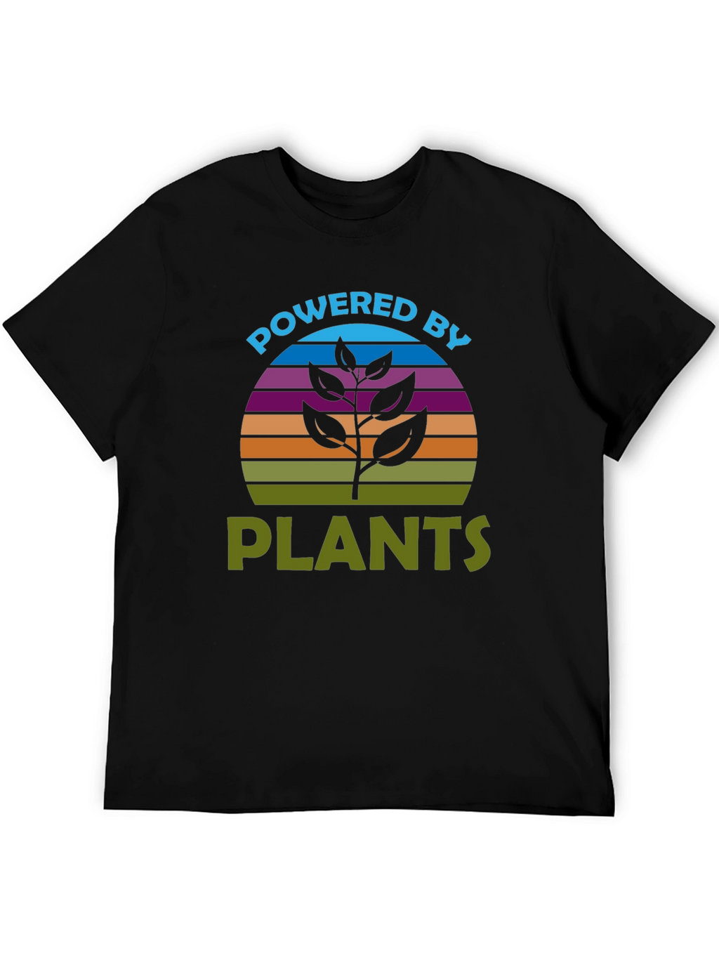 Powered by Plants T-Shirt - Vegan Tee