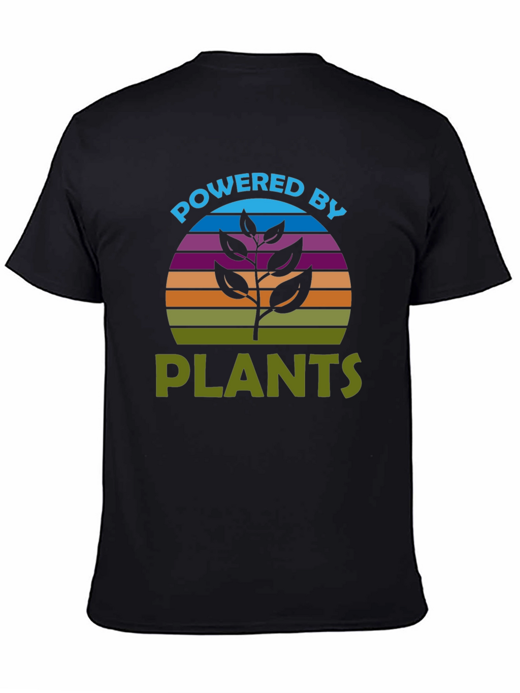 Powered by Plants T-Shirt - Vegan Tee