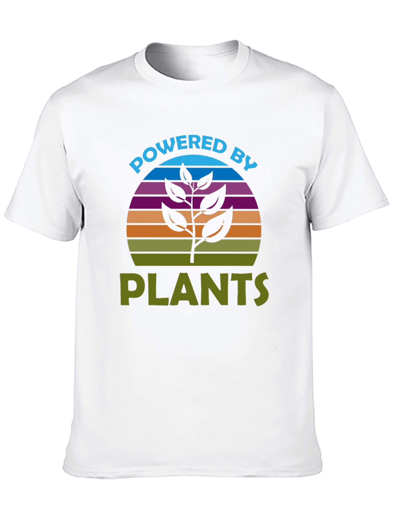 Powered by Plants T-Shirt - Vegan Tee