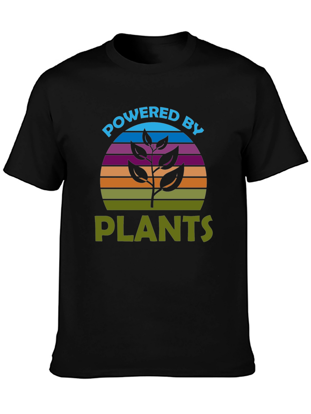 Powered by Plants T-Shirt - Vegan Tee