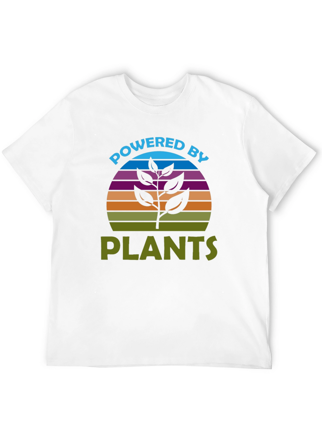 Powered by Plants T-Shirt - Vegan Tee