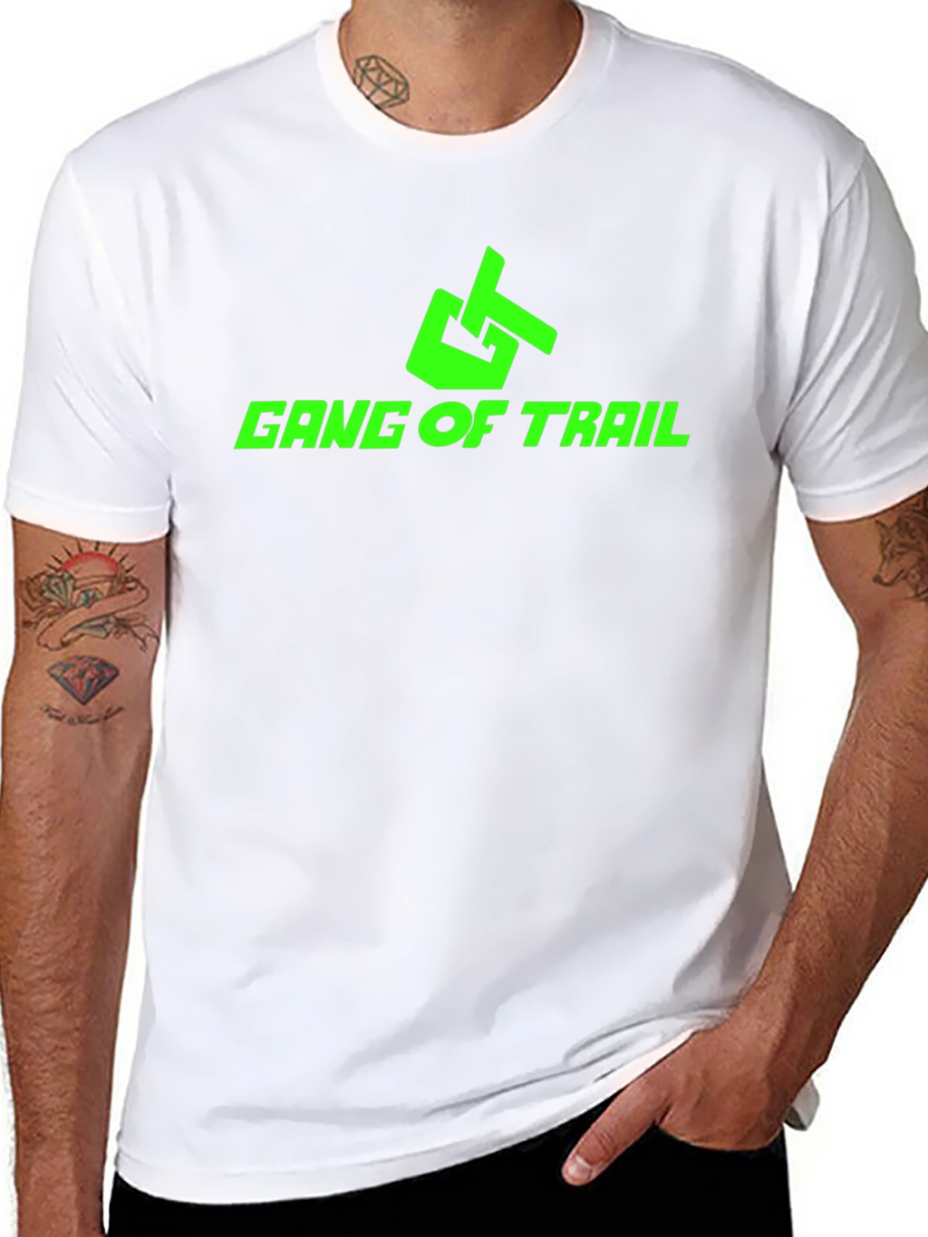Gang Of Trail Black Graphic Tee
