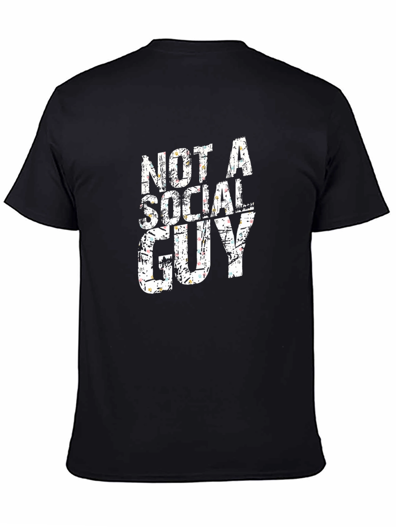 Not a Social Guy Graphic T-Shirt