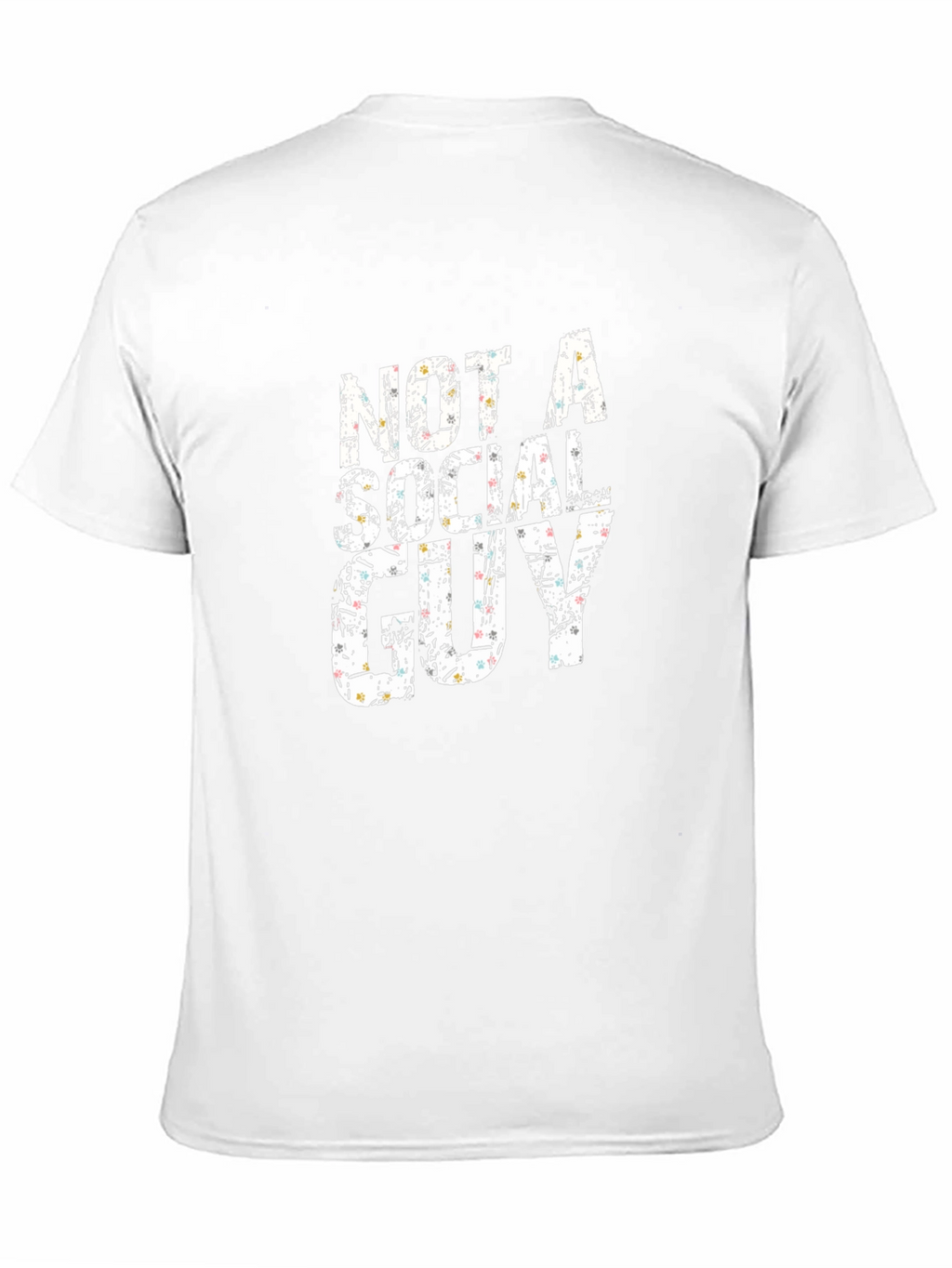 Not a Social Guy Graphic T-Shirt