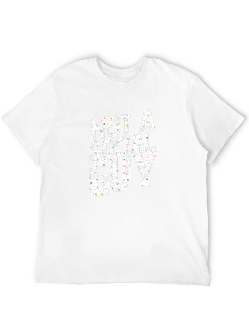 Not a Social Guy Graphic T-Shirt