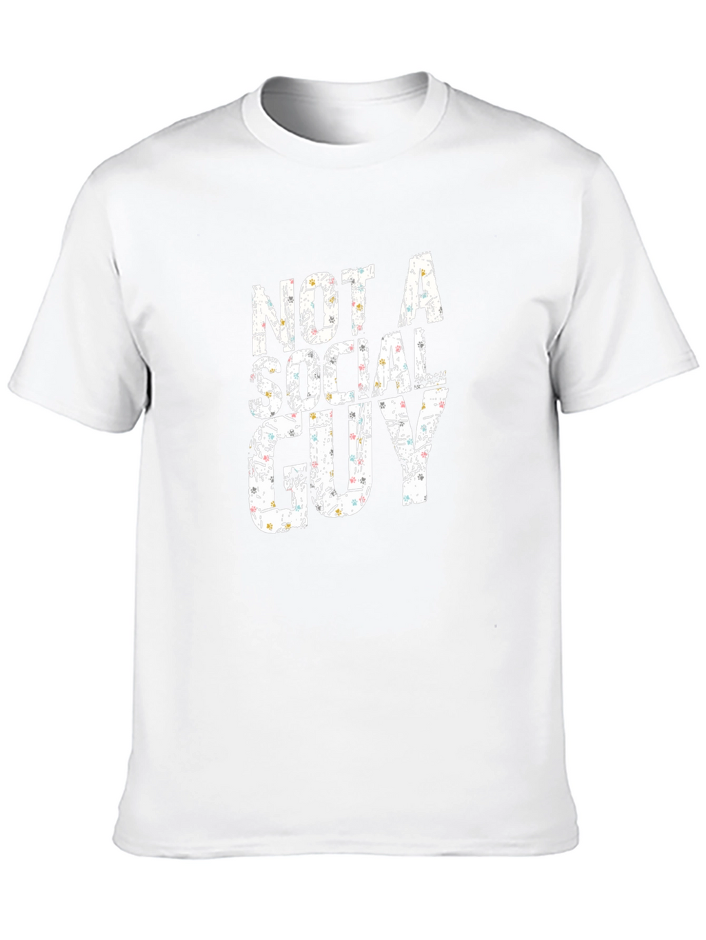Not a Social Guy Graphic T-Shirt
