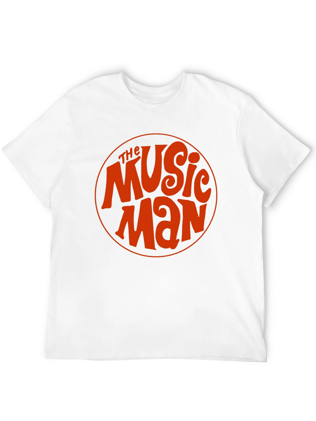 The Music Man Retro Style Black T-Shirt