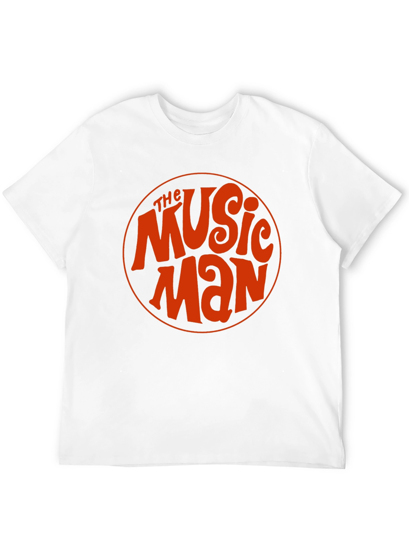 The Music Man Retro Style Black T-Shirt