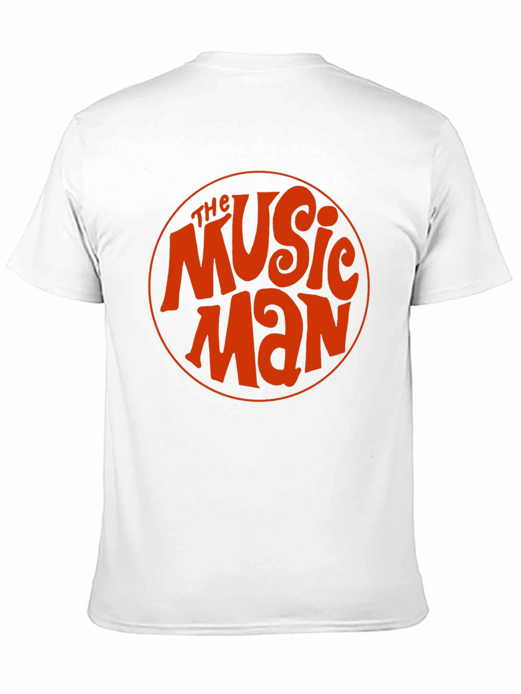 The Music Man Retro Style Black T-Shirt