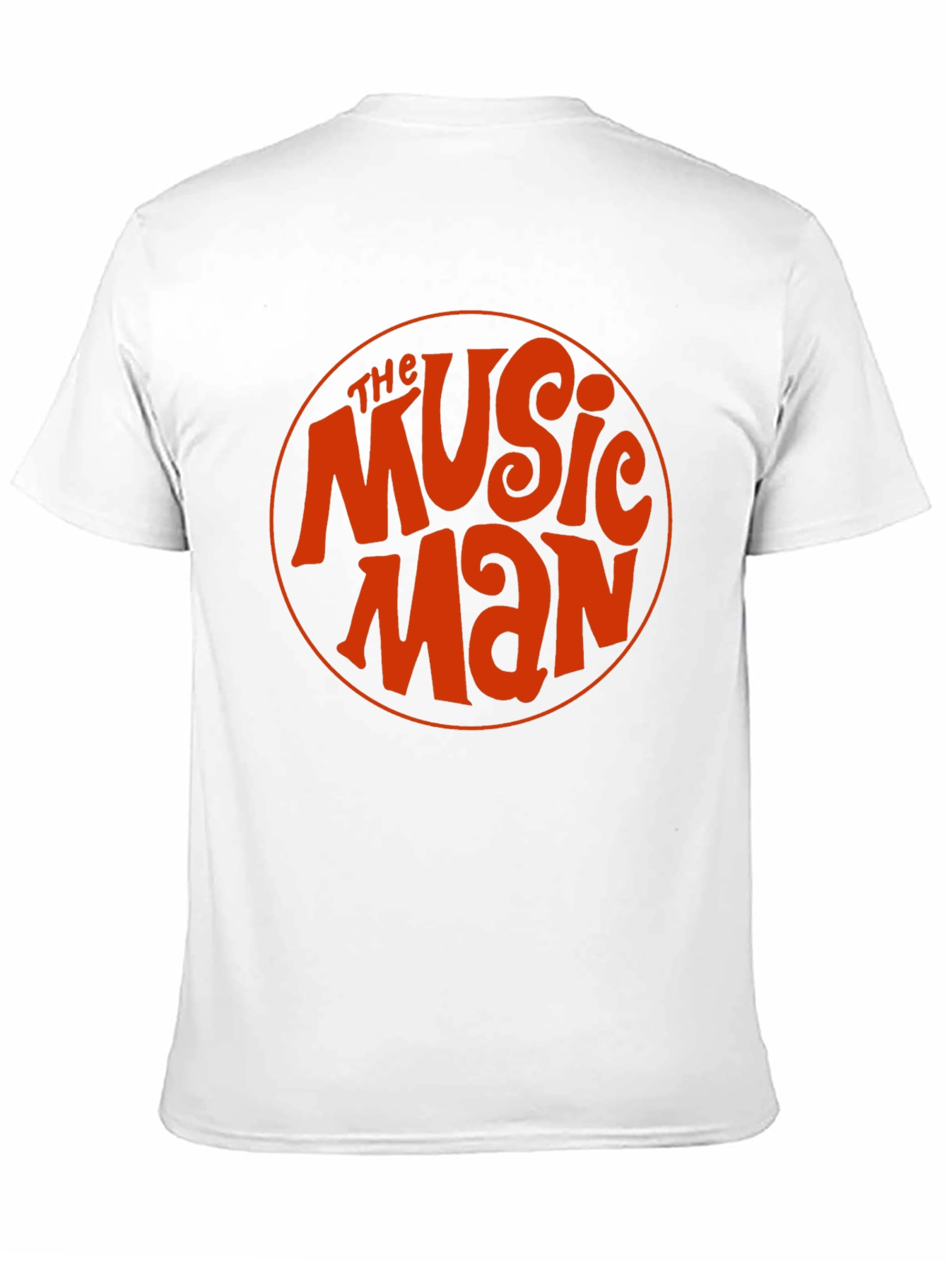 The Music Man Retro Style Black T-Shirt