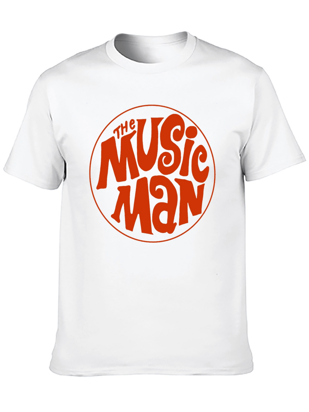 The Music Man Retro Style Black T-Shirt