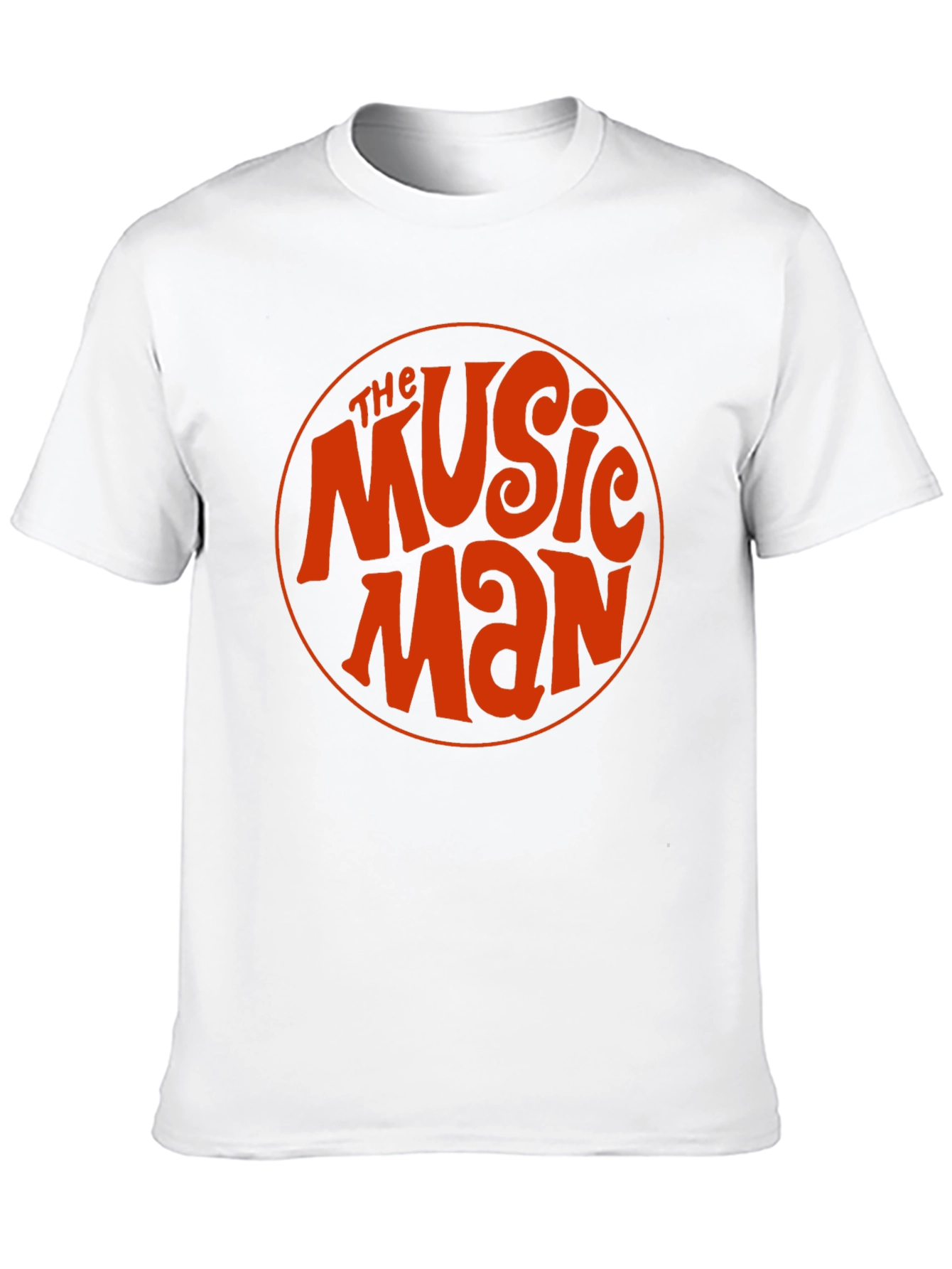 The Music Man Retro Style Black T-Shirt