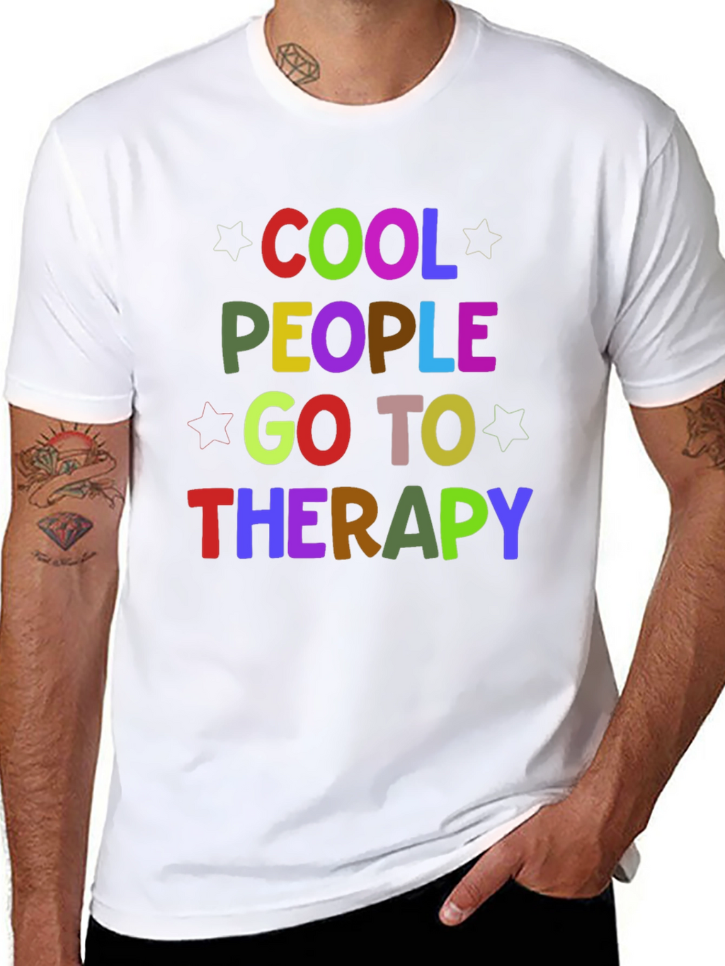 Cool People Go To Therapy T-Shirt