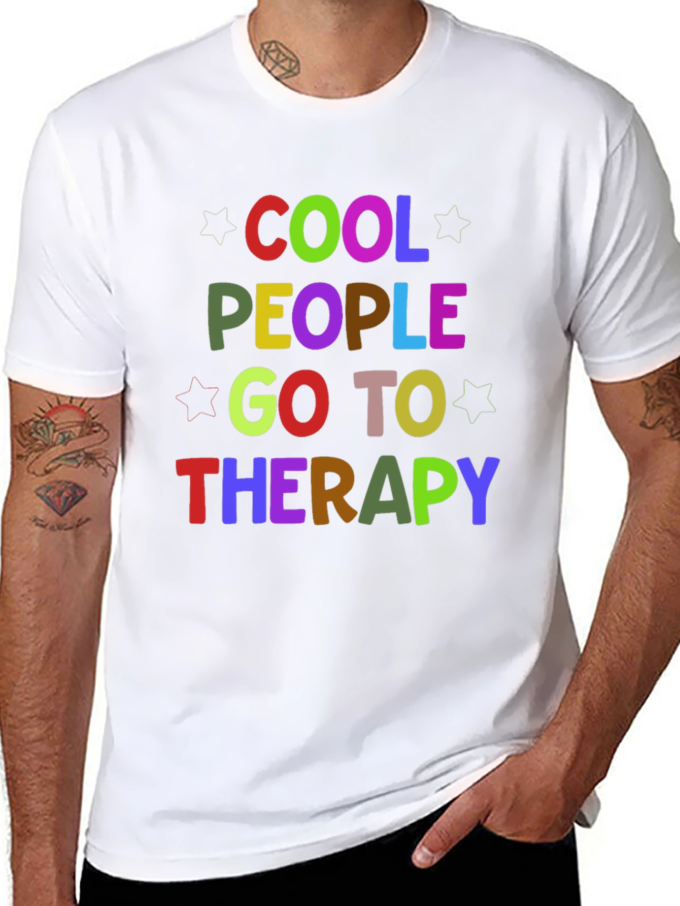 Cool People Go To Therapy T-Shirt