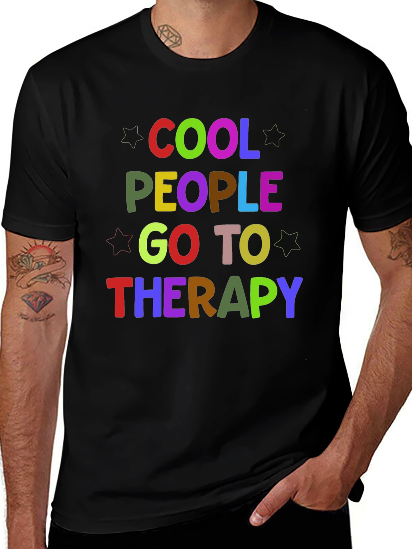 Cool People Go To Therapy T-Shirt