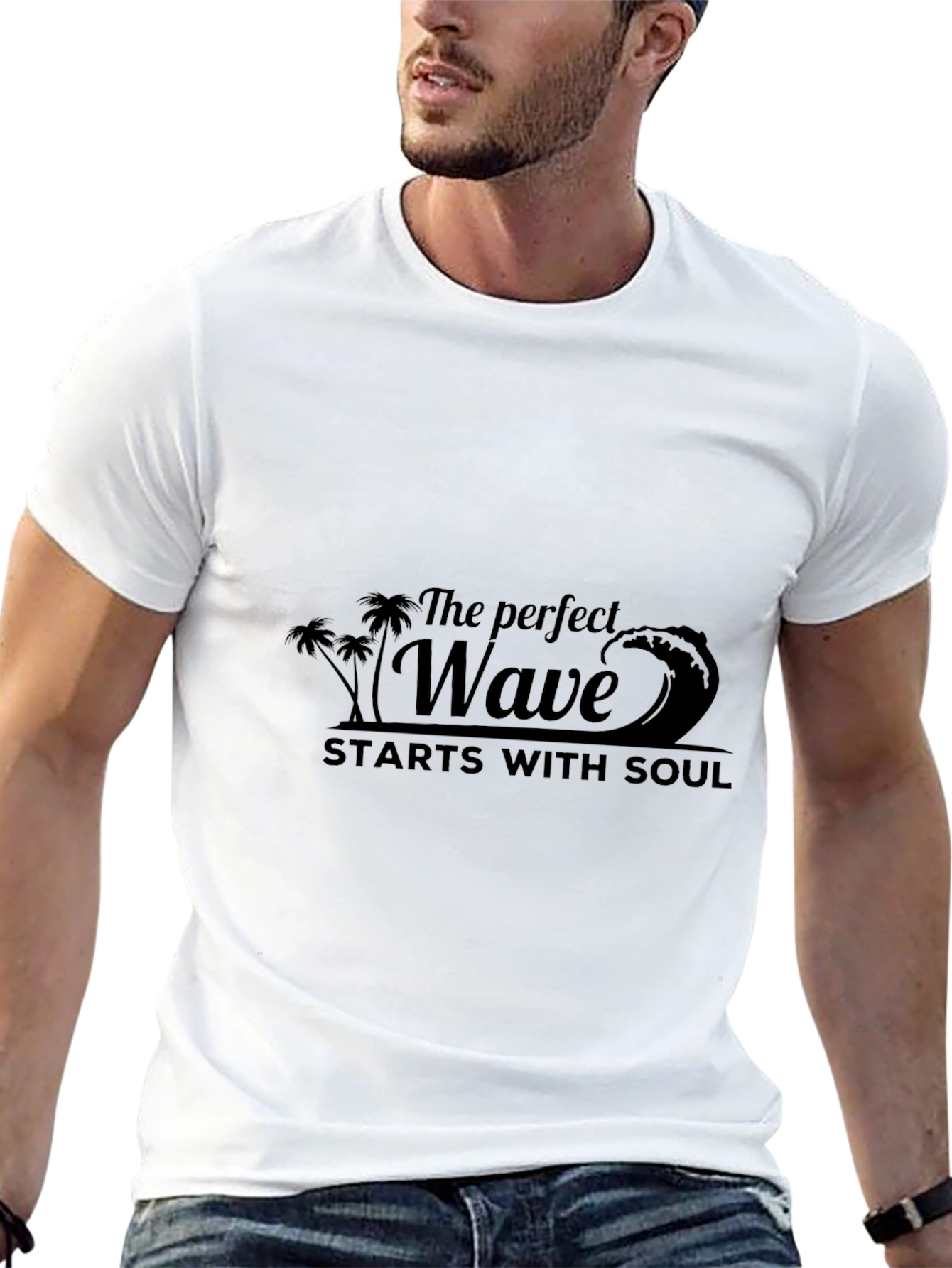 The Perfect Wave T-Shirt: Soulful Surf Design