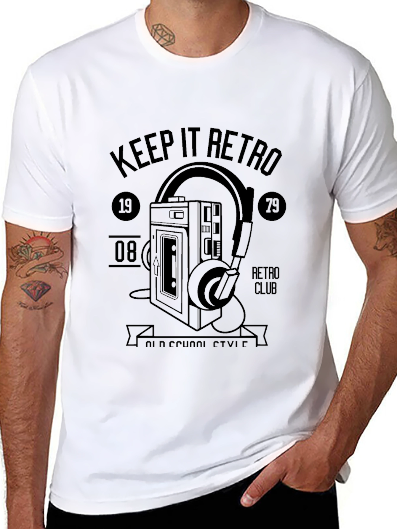 Keep It Retro T-Shirt - Vintage Style Design