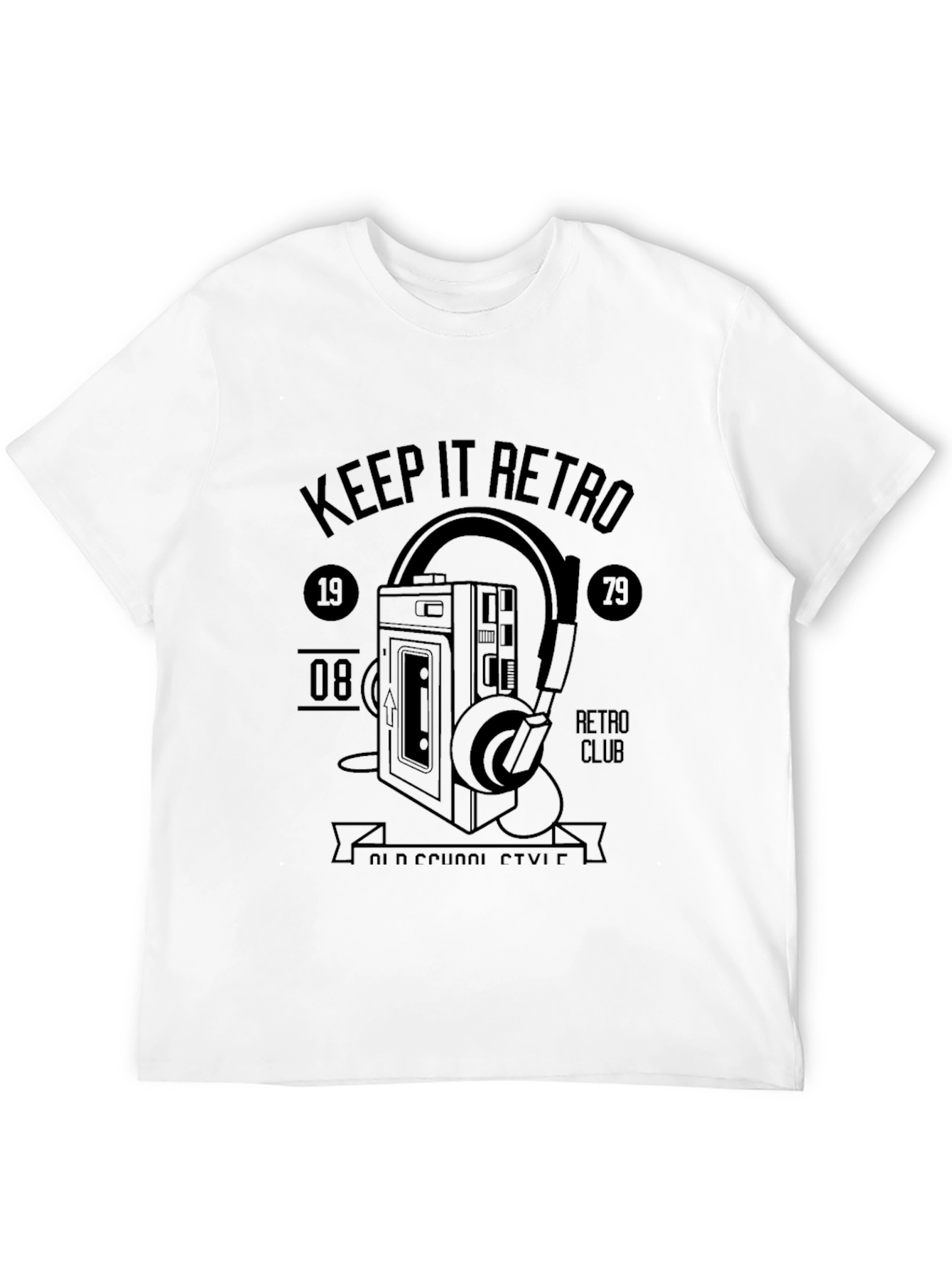 Keep It Retro T-Shirt - Vintage Style Design