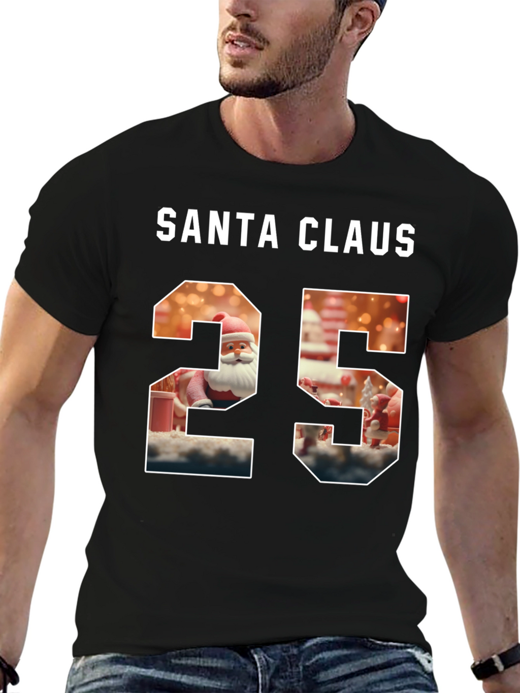 Santa Claus 25 Holiday T-Shirt