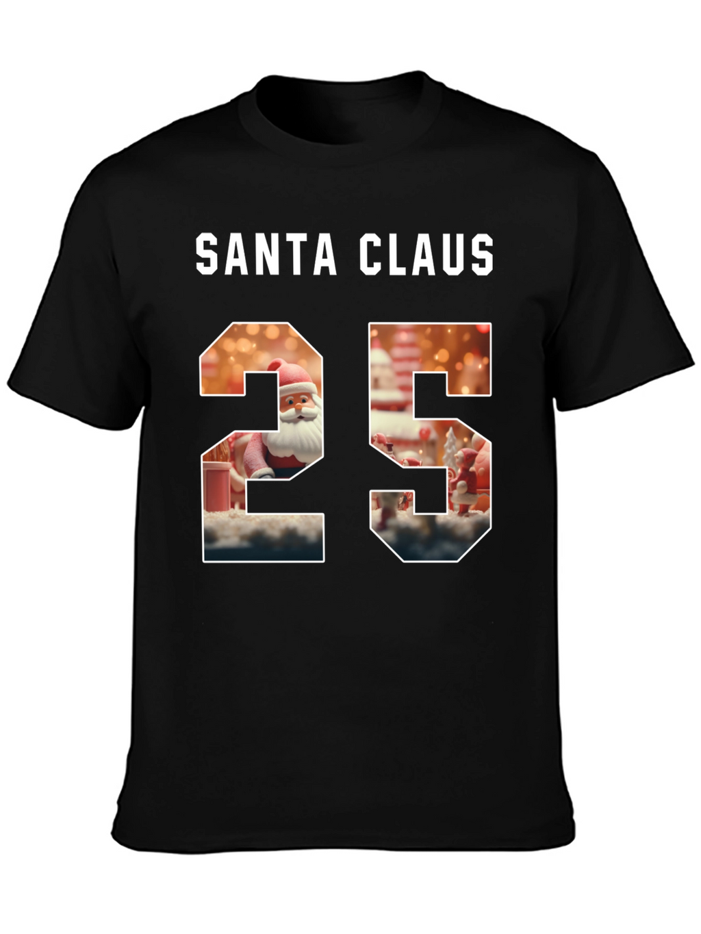 Santa Claus 25 Holiday T-Shirt