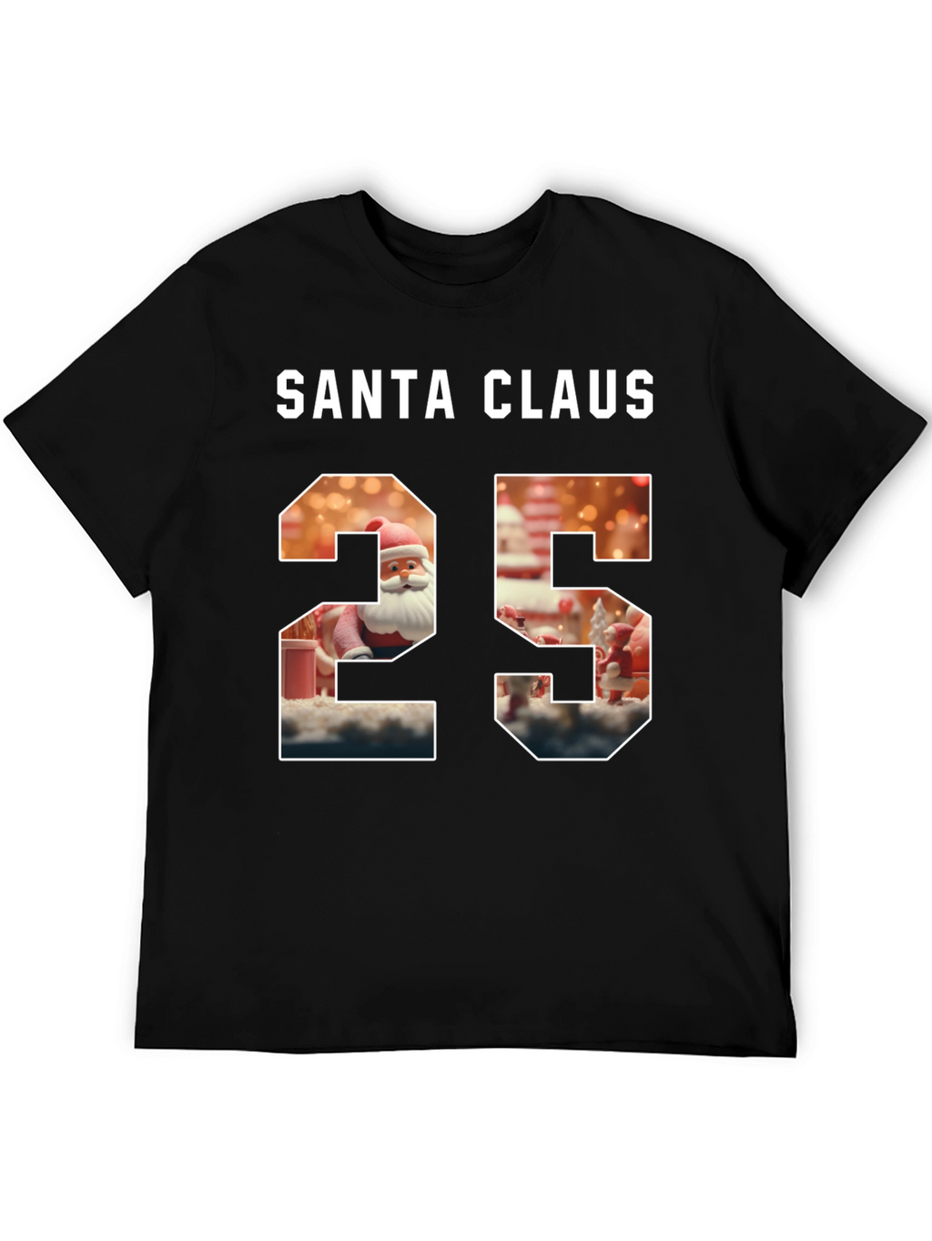 Santa Claus 25 Holiday T-Shirt