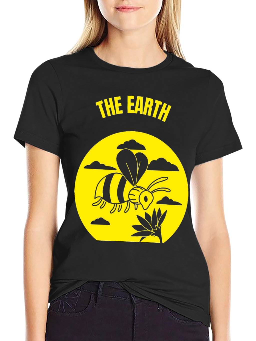 Bee Earth Graphic Tee - Eco Friendly