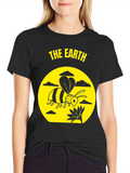 Bee Earth Graphic Tee - Eco Friendly