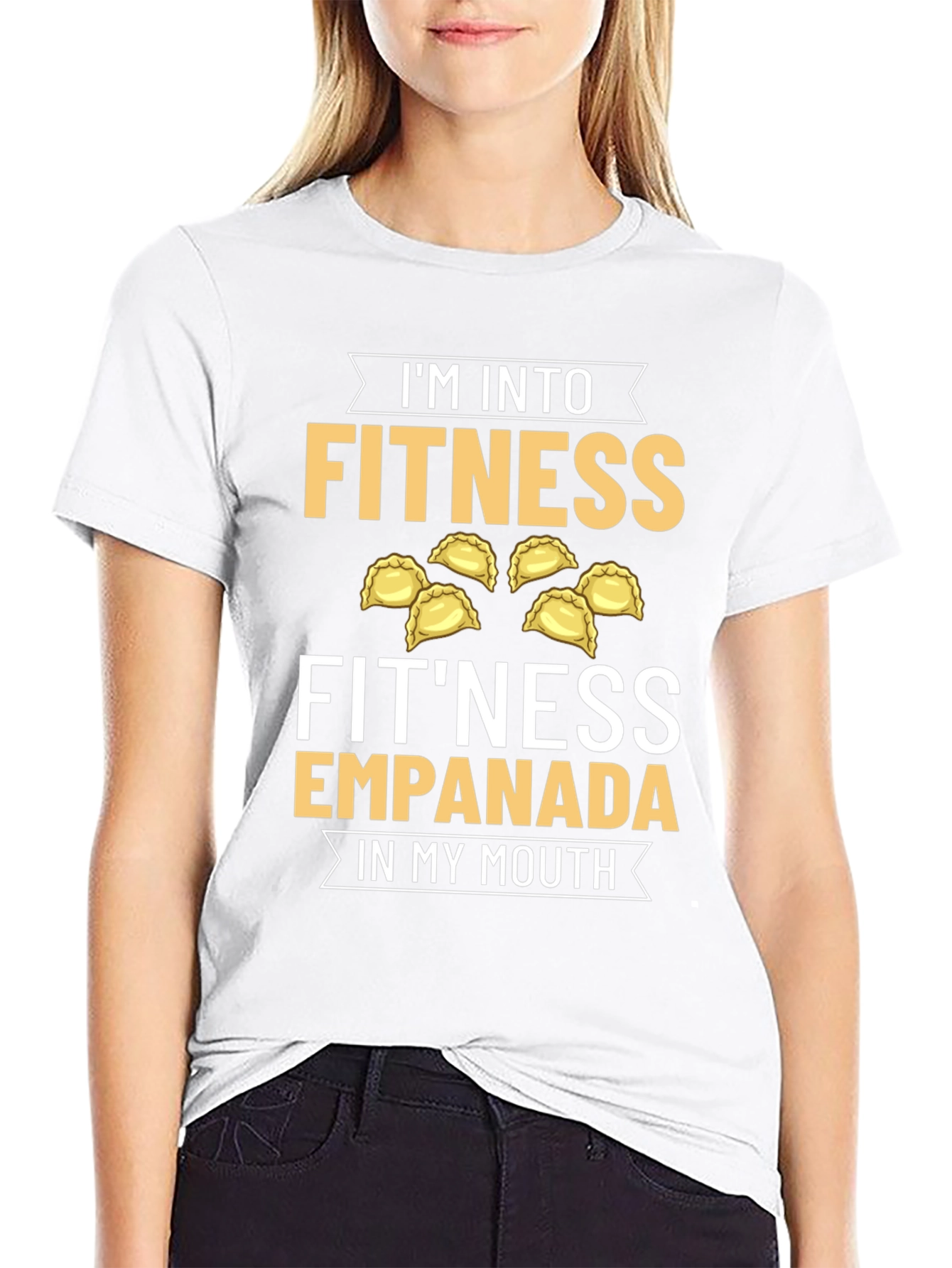 Fitness Empanada T-Shirt - Foodie Humor Tee