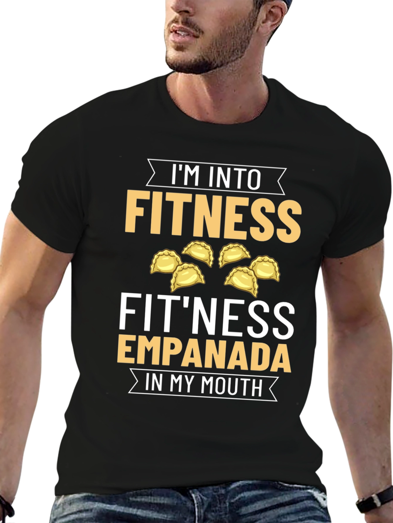 Fitness Empanada T-Shirt - Foodie Humor Tee