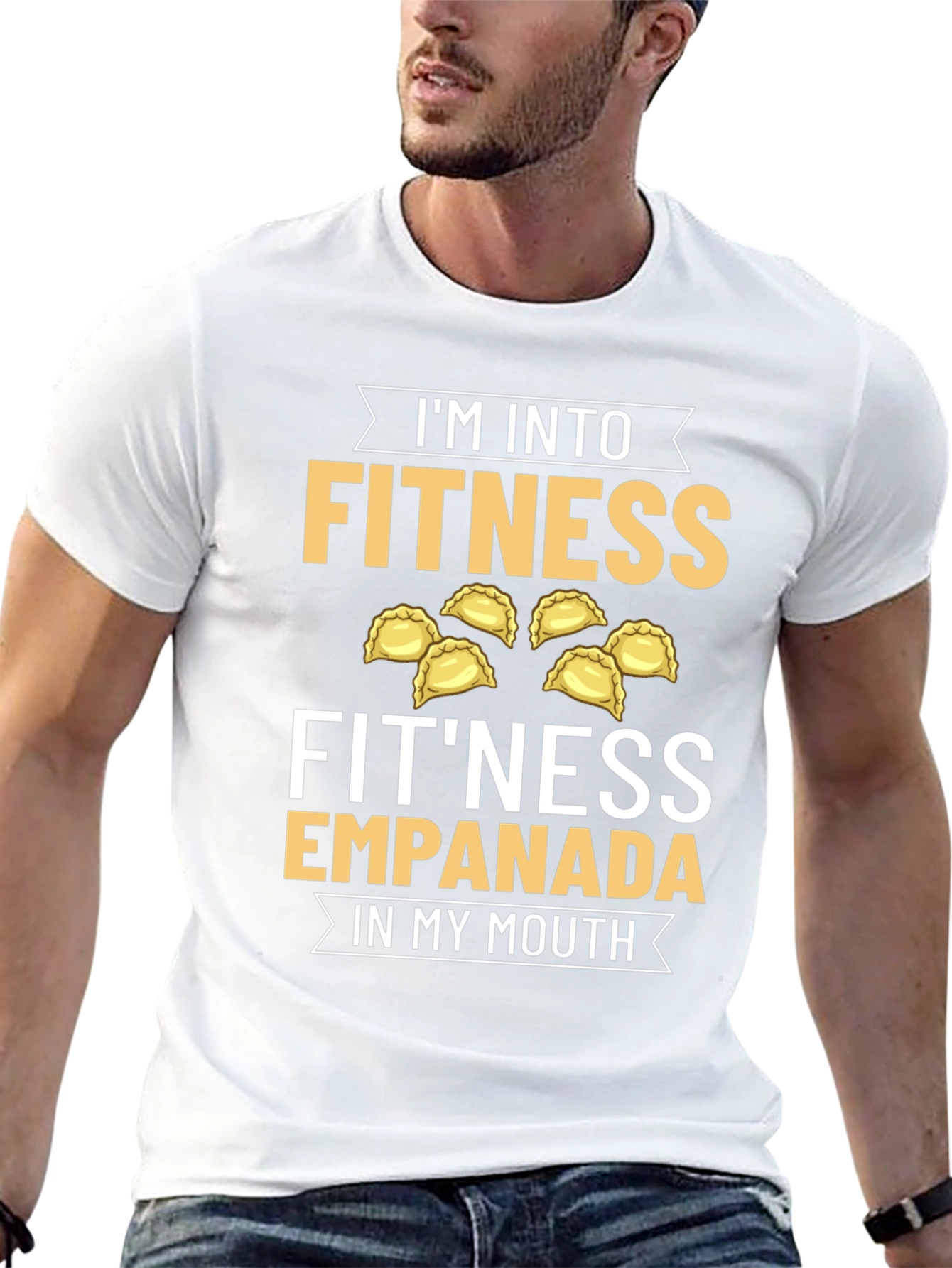 Fitness Empanada T-Shirt - Foodie Humor Tee