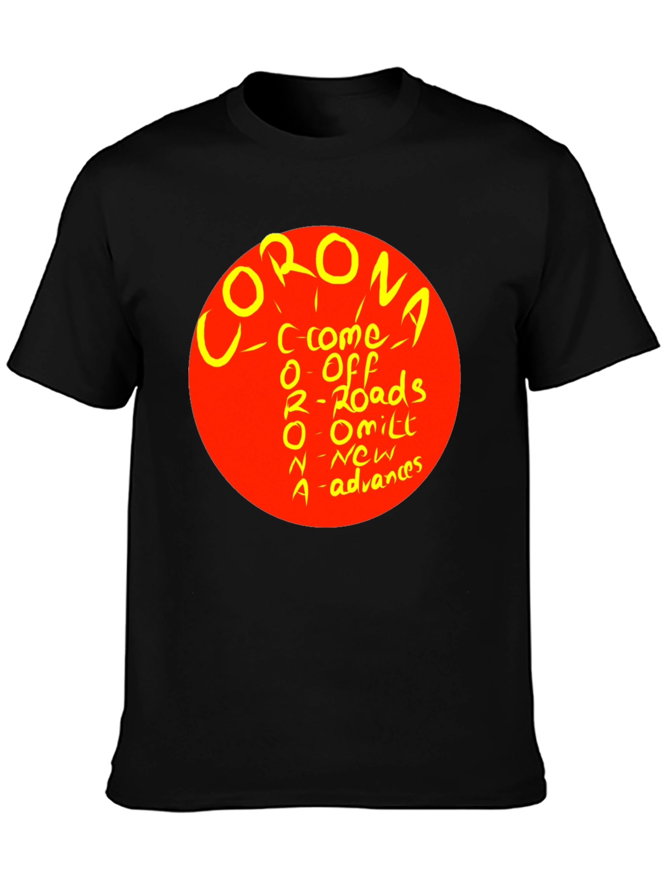 Corona Funny Graphic T-Shirt