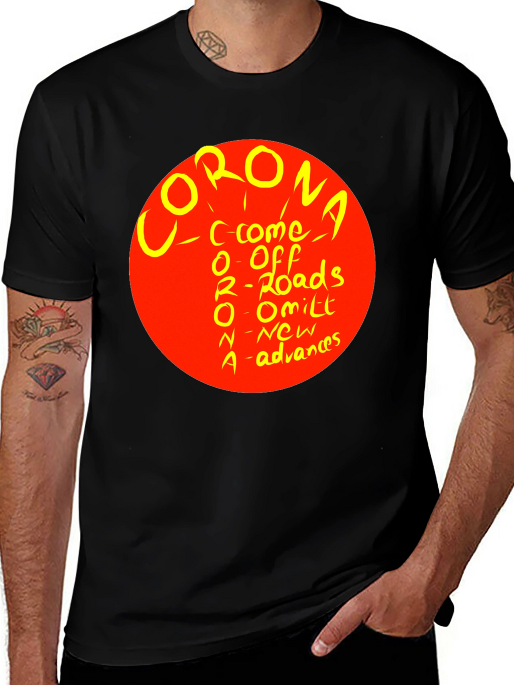 Corona Funny Graphic T-Shirt