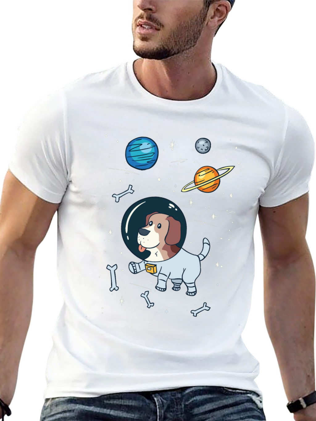 Dog in Space T-Shirt