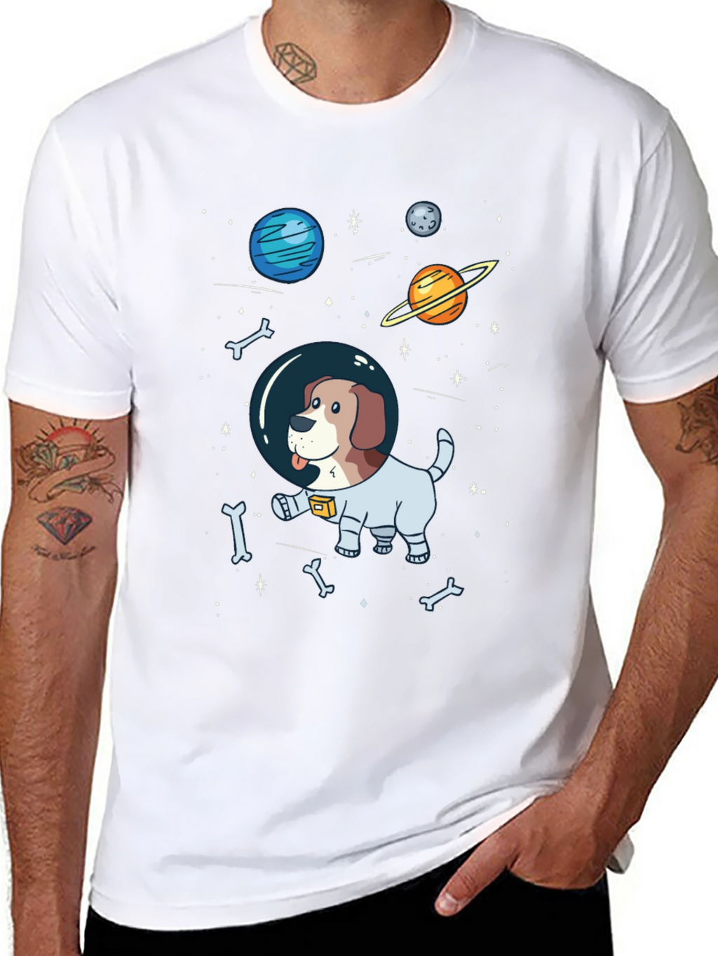 Dog in Space T-Shirt