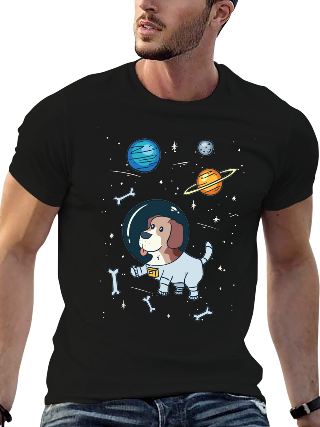 Dog in Space T-Shirt
